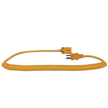 DIGI-SENSE Coiled Extension Cable, Type K, Male to 93785-02